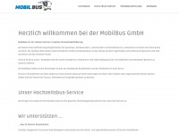 mobilbus.de Webseite Vorschau