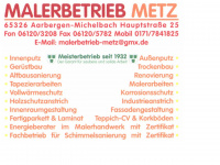 Maler-metz-michelbach.de