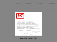 elektro-eder.de Webseite Vorschau