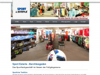 intersport-esterle.de Webseite Vorschau