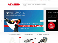 alysium-tech.com Webseite Vorschau