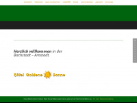 goldene-sonne.arnstadt.de Webseite Vorschau