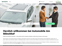 moenchhof.skoda-auto.de Webseite Vorschau