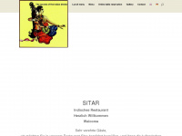 sitar-indisches-restaurant.de Webseite Vorschau