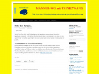 trinkzwang.wordpress.com Webseite Vorschau