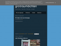 grossraumdichten.blogspot.com Webseite Vorschau