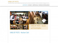 king-of-pots.de Webseite Vorschau