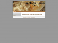 tischlerei-rösler.de Webseite Vorschau