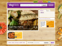 vegweb.com Webseite Vorschau