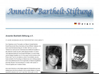 annette-barthelt-stiftung.de Webseite Vorschau