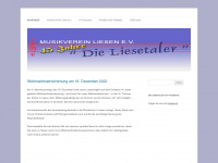 liesetaler.de Webseite Vorschau
