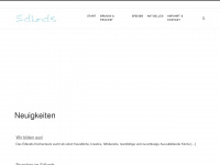 edlunds.de Webseite Vorschau