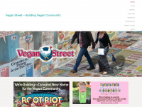 veganstreet.com Webseite Vorschau