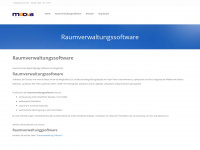 raumverwaltungssoftware.de Webseite Vorschau