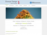 bonsai-design.de Webseite Vorschau