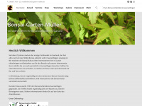 bonsai-garten-mueller.de Webseite Vorschau