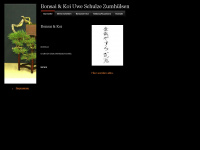 bonsai-koi.com Webseite Vorschau