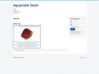 aquaristik-stohl.de Webseite Vorschau