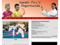 karate-do-hoyerswerda.de Webseite Vorschau