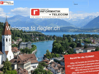 riegler.ch Webseite Vorschau