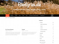 riedgras.de Webseite Vorschau
