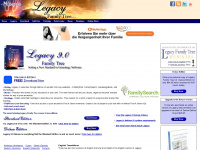 legacyfamilytree.com Webseite Vorschau