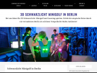 schwarzlicht-minigolf-berlin.de Webseite Vorschau