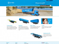 d-tec.nl Webseite Vorschau