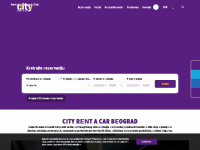 cityrentacar.rs Webseite Vorschau