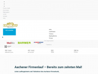 aachener-firmenlauf.de Webseite Vorschau
