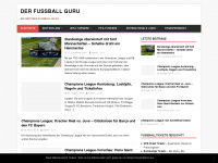 fussball-guru.de Webseite Vorschau