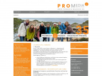 promedia-maassen.de Webseite Vorschau