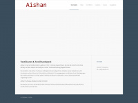 aishan.ch Webseite Vorschau