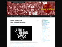 globaluprisings.wordpress.com Webseite Vorschau