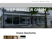 wp-makler.de Webseite Vorschau