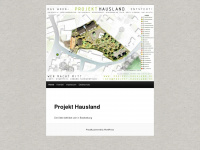 projekt-hausland.de Webseite Vorschau