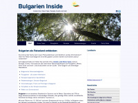 bulgarieninside.com Webseite Vorschau