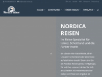 nordica-reisen.de Webseite Vorschau