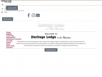 heritagelodge.net.au Webseite Vorschau