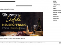 walzwerk.ch Webseite Vorschau