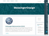 messingerdesign.com Webseite Vorschau