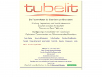 tubelit.de Webseite Vorschau