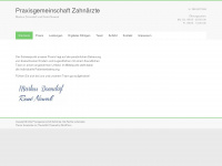 zahnfreu.de Webseite Vorschau