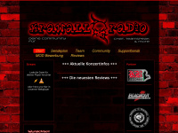 krawallradio.com Webseite Vorschau