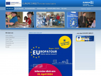 europe-direct.de Webseite Vorschau