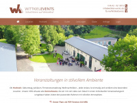 wittkiel-events.de Webseite Vorschau