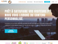 textbroker.fr Webseite Vorschau