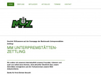 mmuz.at Webseite Vorschau