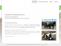 pferdesportverein-glashuette.de Webseite Vorschau