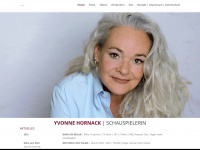 yvonnehornack.de Webseite Vorschau